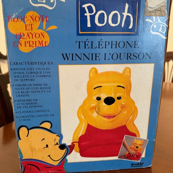Vintage Winnie the Pooh Telephone - Picture 6 of 6